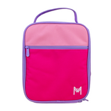 MontiiCo Insulated Lunch Bag - Pink Colour Block